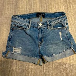 Light denim shorts by Sanctuary. Size 26.